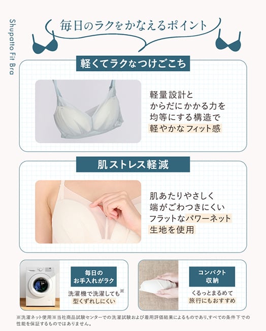 毎日のラクをかなえるポイント