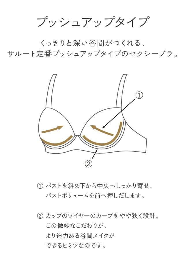 プッシュアップタイプ機能説明