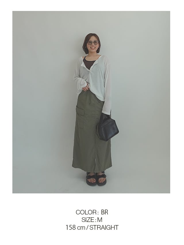 JCX163 COLOR BR SIZE M 158cm STRAIGHT