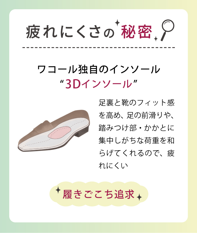 疲れにくさの秘密