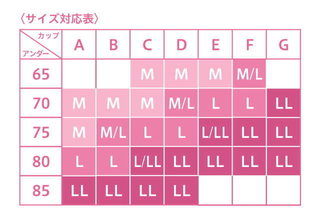 サイズ対応表