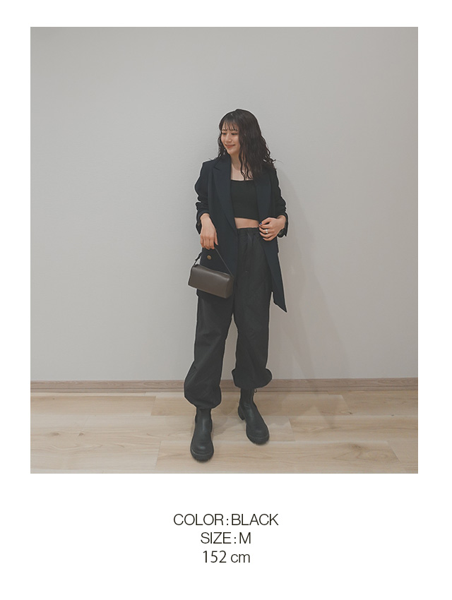 JCX160 COLOR BLACK SIZE M 152cm