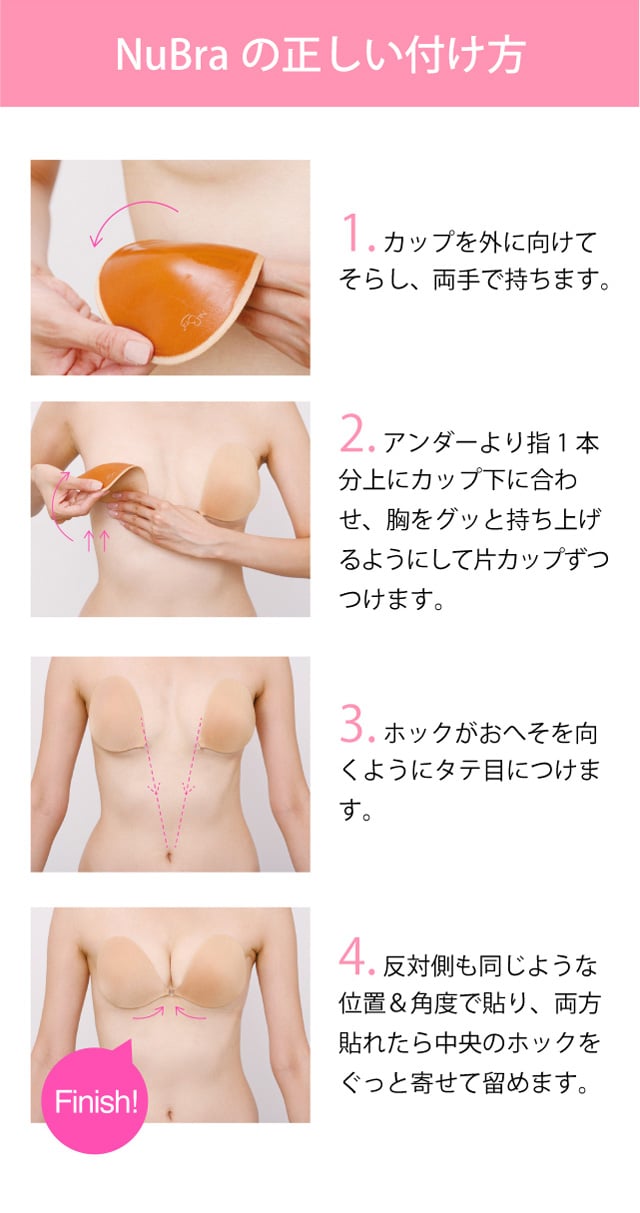 Nu Braの正しいつけ方