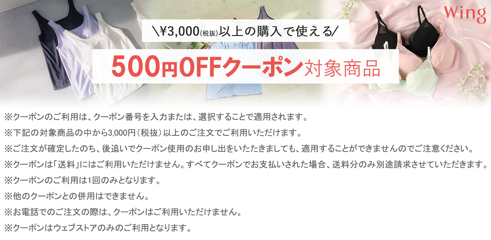 ウイング 動画紹介クーポン対象商品