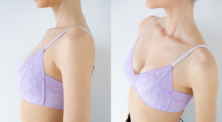 「ウンナナクール　364ブラ レース」モデル着用