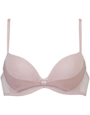 ワコール　リボンブラ　胸もとフィットながもち