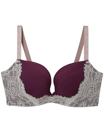 ワコール_ウェブ限定 華奢見えブラ 3/4カップブラ