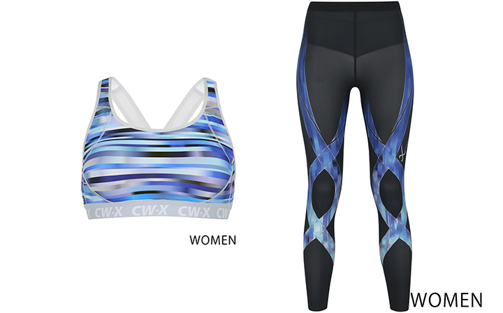 CW-X　【マラソン・ジョギング・球技に】 スポーツブラ／CW-X　【マラソン・球技・スキー・スノーボードに】 スポーツタイツ
