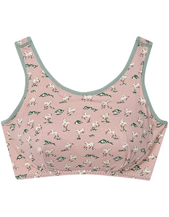 ウンナナクール　MADE WITH LIBERTY FABRIC　ナイトアップブラ