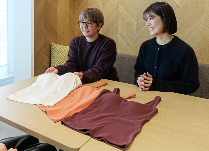 「OUR WACOAL」 MD:村井 ブランドデザイナー:佐藤