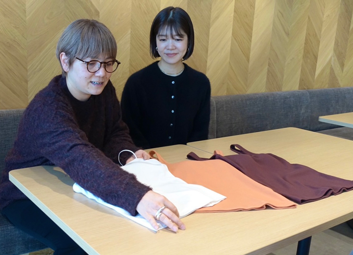 「OUR WACOAL」 MD:村井 ブランドデザイナー:佐藤