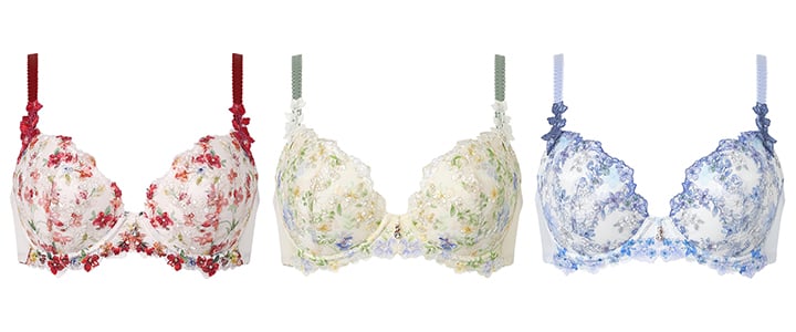 どなたにも似合う色に出会えるように常に3～4色を展開