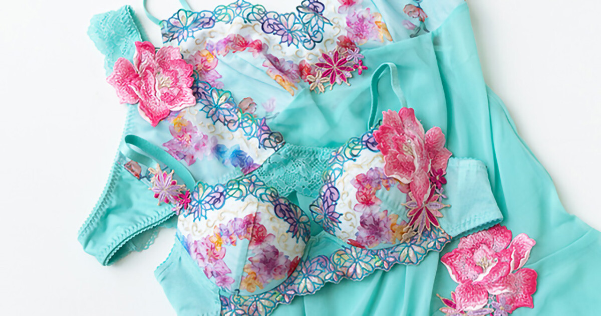 ホイップバニー Tulle ribbon Swim wear Clearstone（クリア